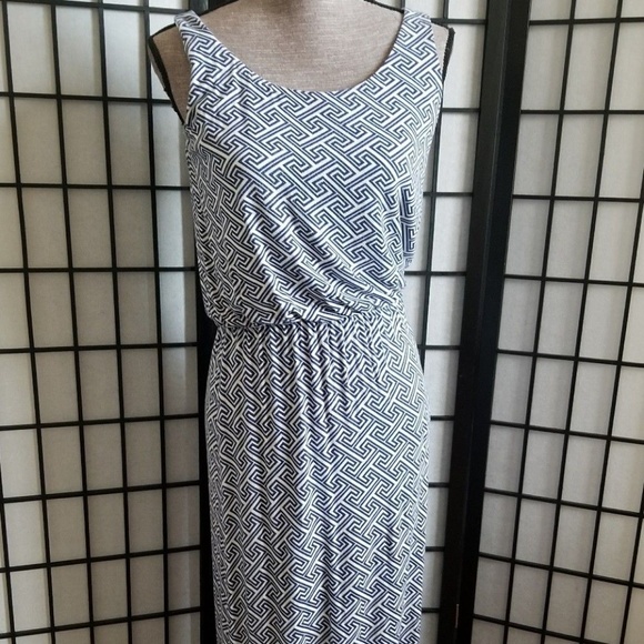 pomelo Dresses & Skirts - Pomelo Stich Fix Women's Dress Medium Blue White